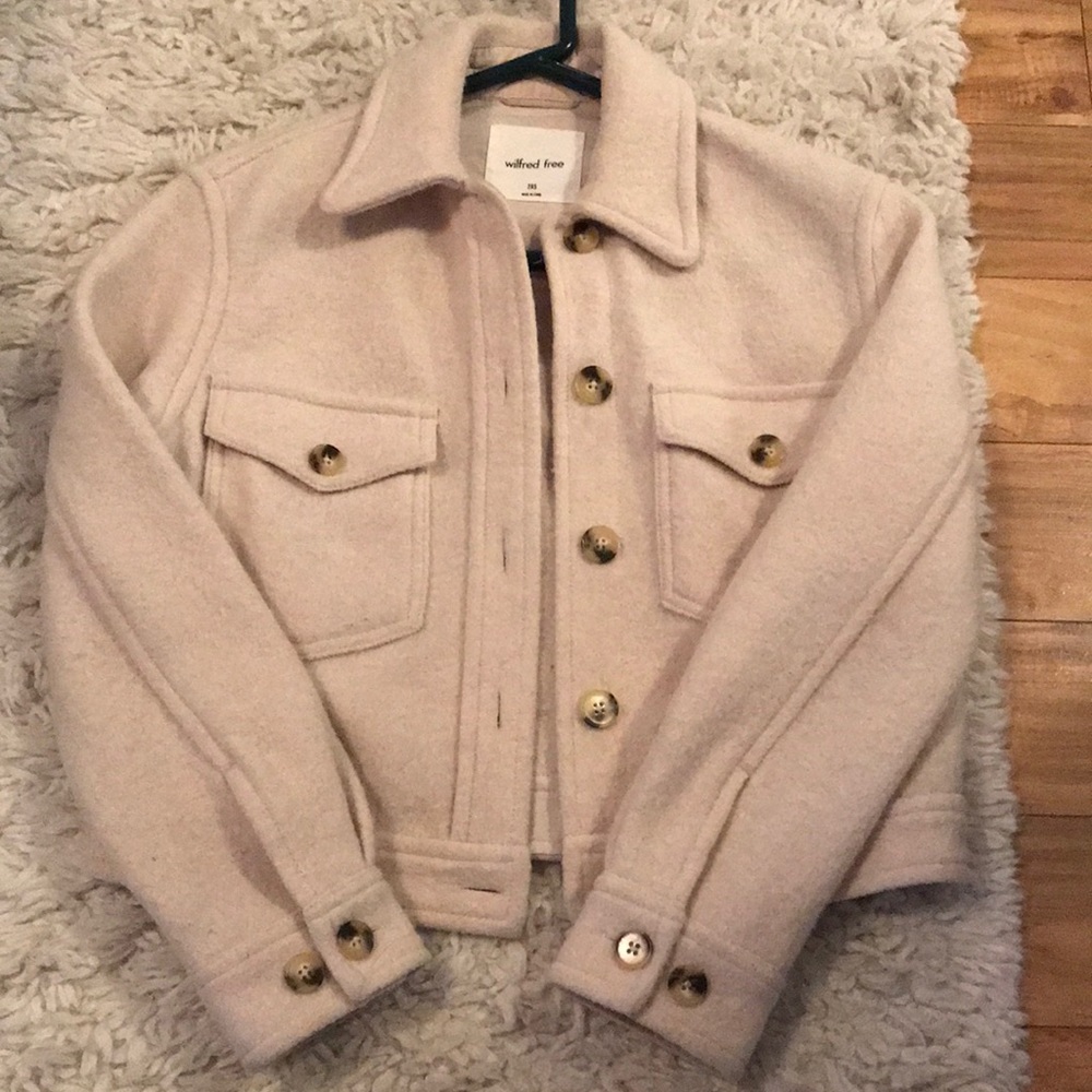 Aritzia Wilfred Free The Ganna™ Cropped Shirt Jacket